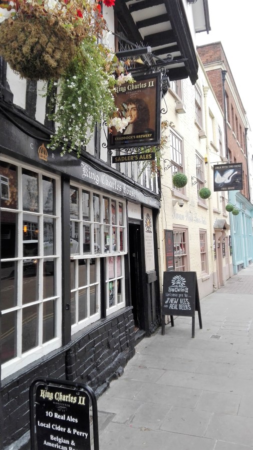 TOP 100 PUBS – KING CHARLES II,&nbsp;WORCESTER