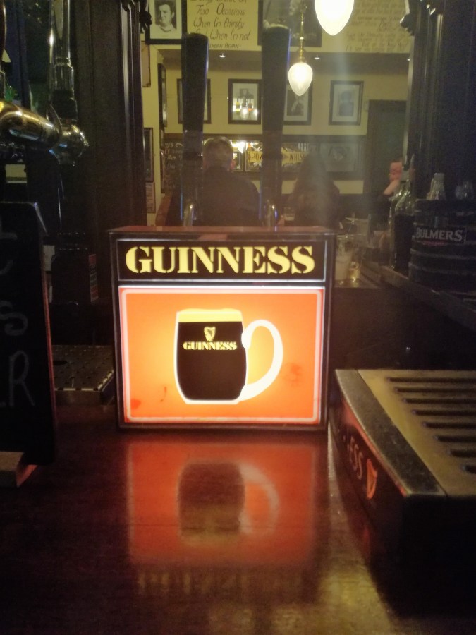 TWO TOURISTS AVOIDING CRAFT IN&nbsp;DUBLIN