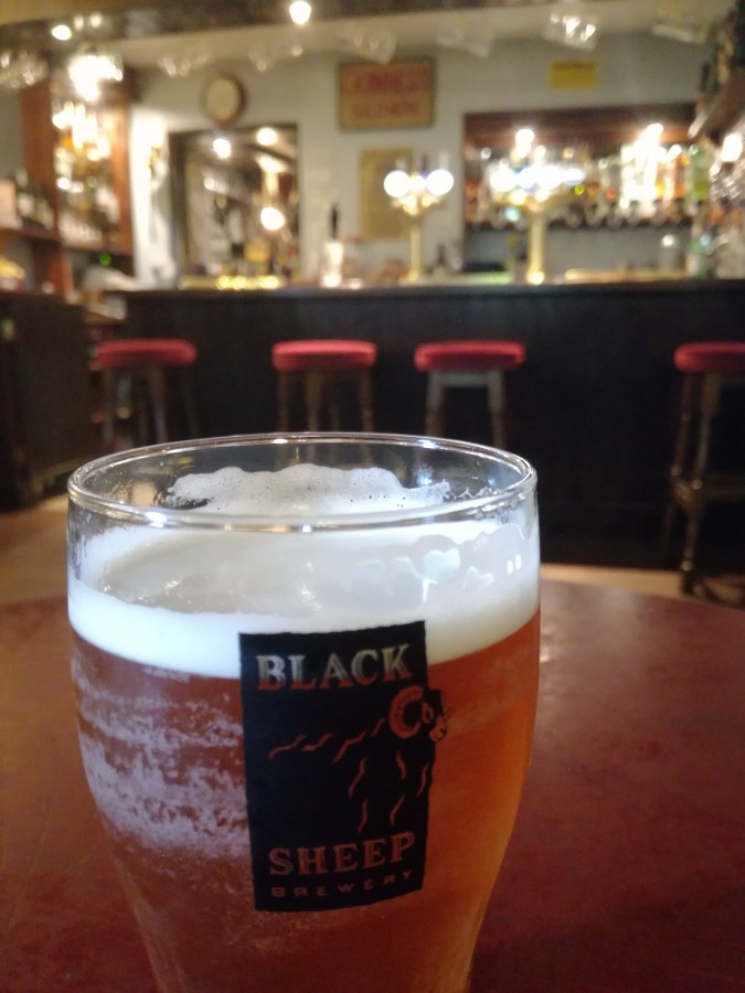 AN A1 BLACK SHEEP OFF THE&nbsp;A66