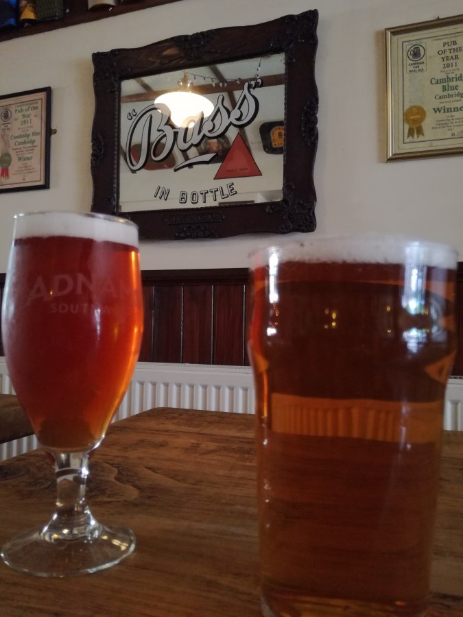 IN A CAMBRIDGE PUB&nbsp;GARDEN