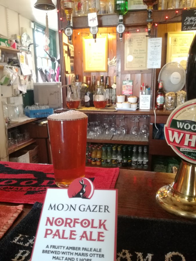 BEER FROM THE JUG IN THE&nbsp;DOVE