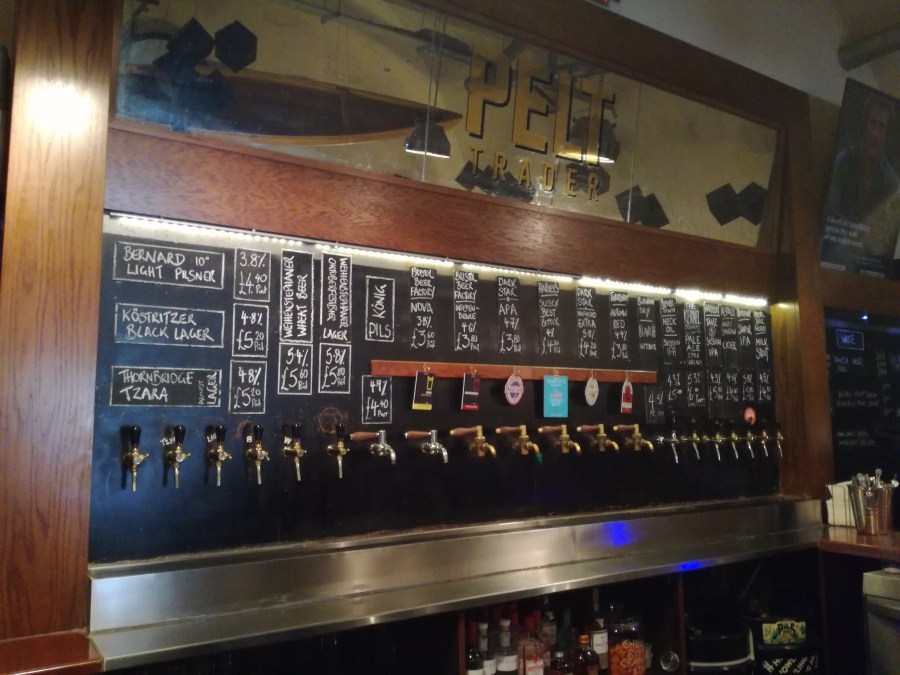 PIZZA AND PALE IN THE PELT&nbsp;TRADER