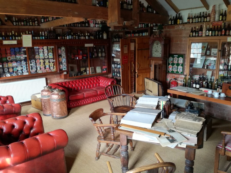 HUNTING BASS MEMORABILIA AT BATEMANS&nbsp;BREWERY