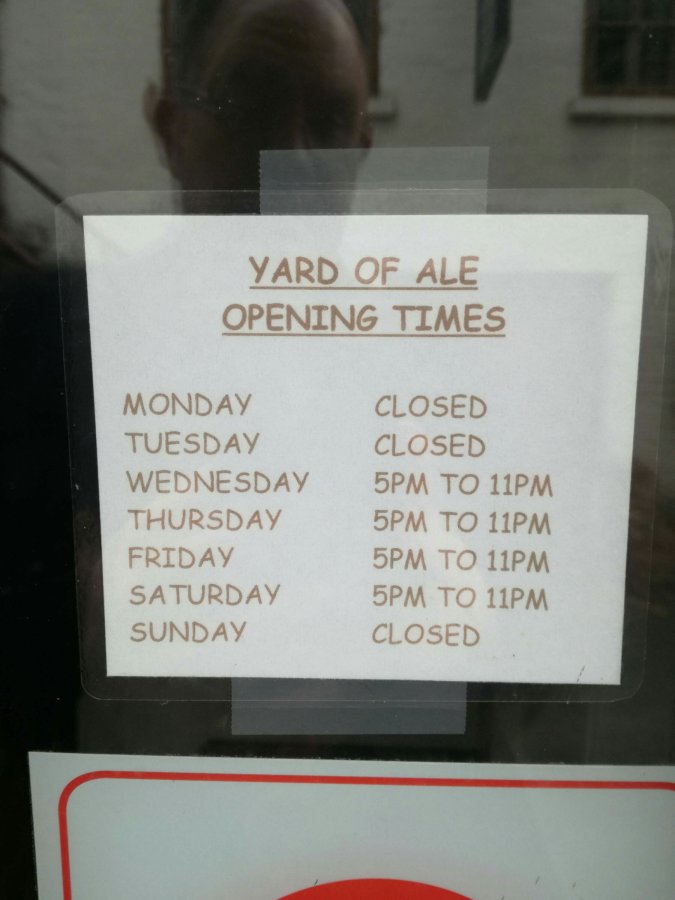 “Who’d be a referee in Radcliffe ?” .  “Who’d be a pub ticker&nbsp;?”