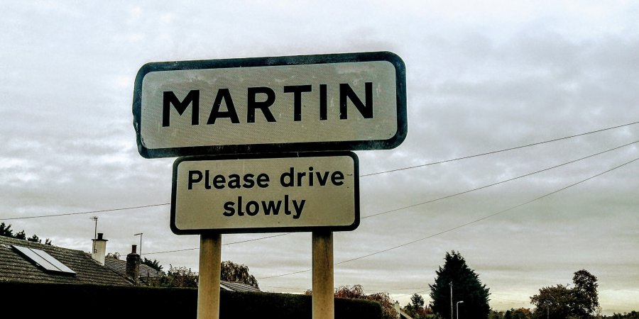 THIS MARTIN’S GONE TO&nbsp;MARTIN