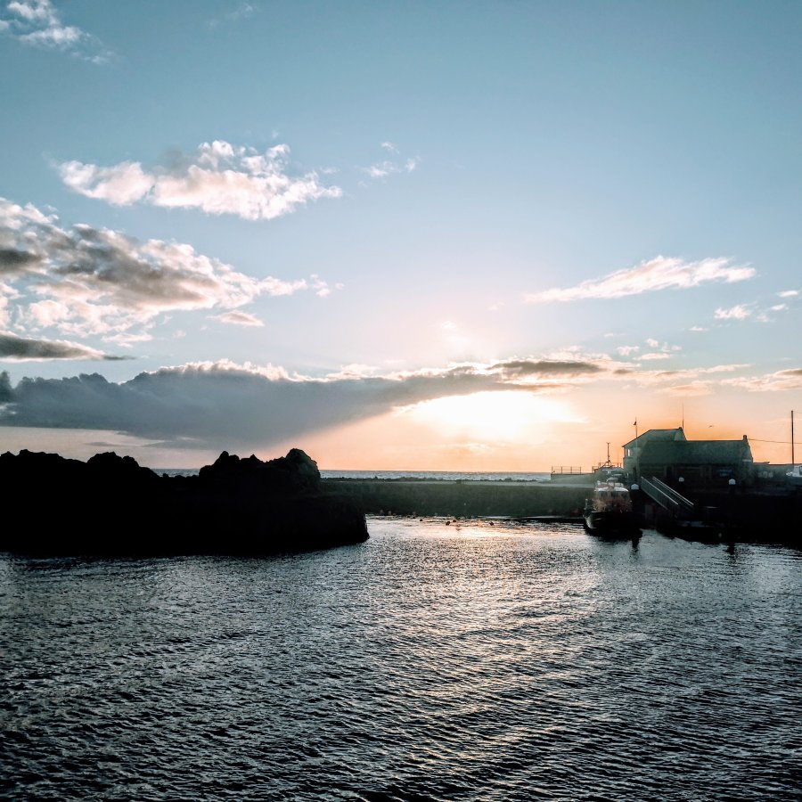 PORTPATRICK – THE QUIET BEFORE THE BORIS&nbsp;BRIDGE