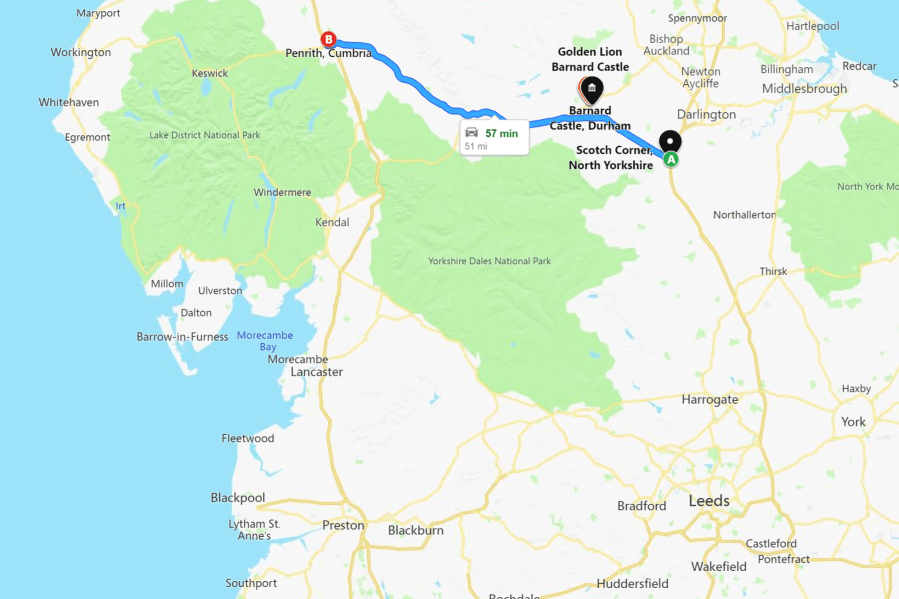 VISITING BARNARD CASTLE