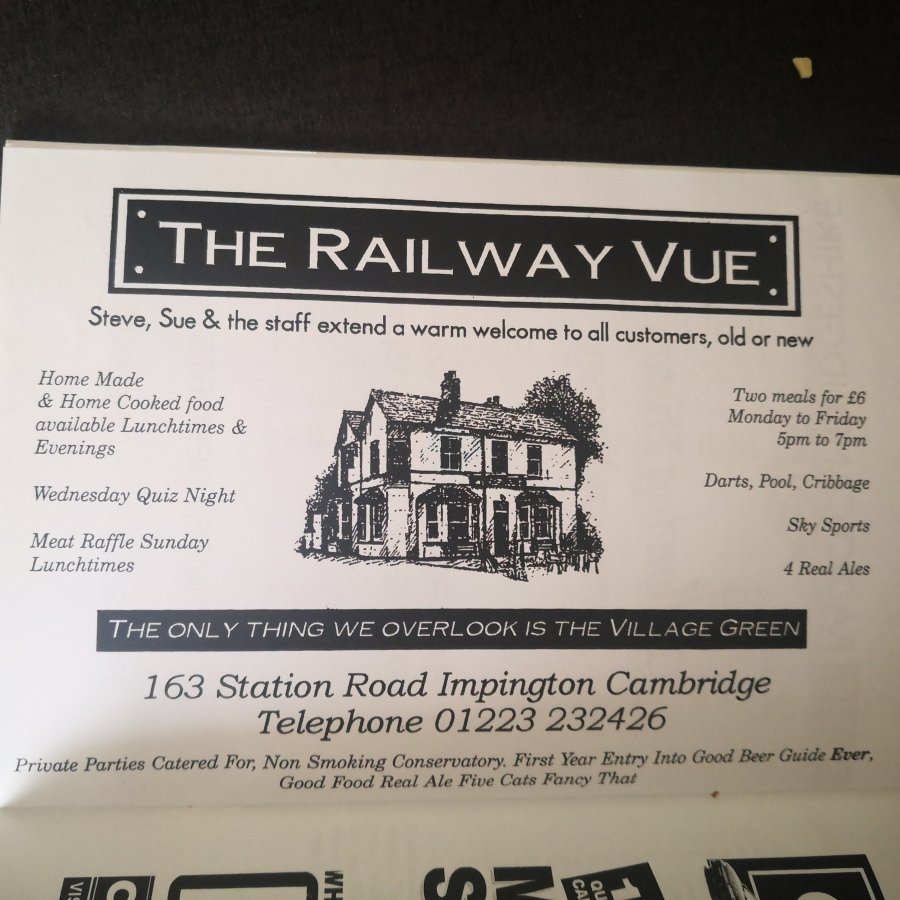 WHERE DOES IMPINGTON&nbsp;STOP…..