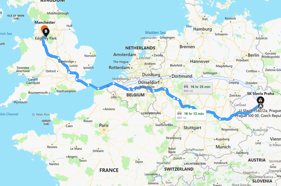 FROM PRAGUE TO&nbsp;STOCKPORT