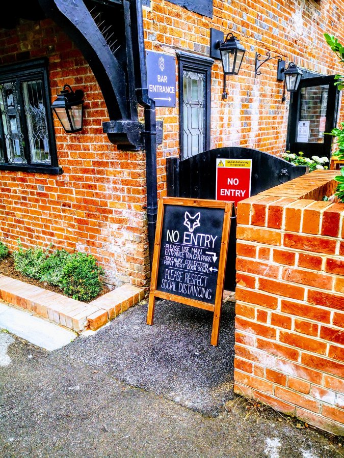 No more “Dropping by for a swift half”&nbsp;😕