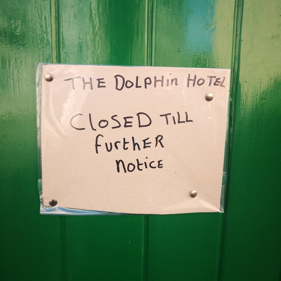 WEYMOUTH – CLOSED DOLPHINS, NAKED&nbsp;GNOMES