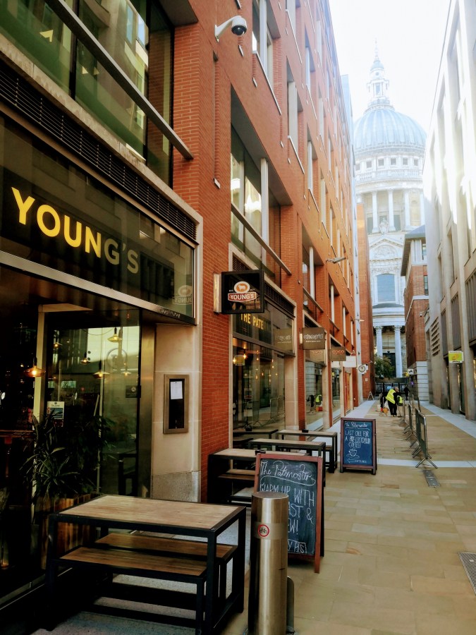 “And the whisper room that winds around St Paul’s”