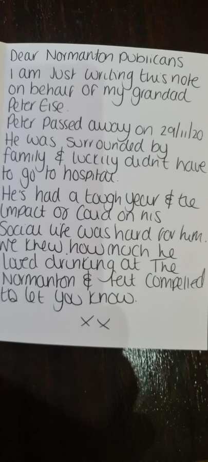 “What pub are you most looking forward to visiting when the world is back to normal&nbsp;?”