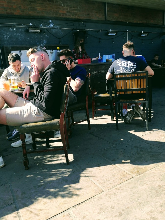 PACKED PUB GARDENS BY THE&nbsp;DON