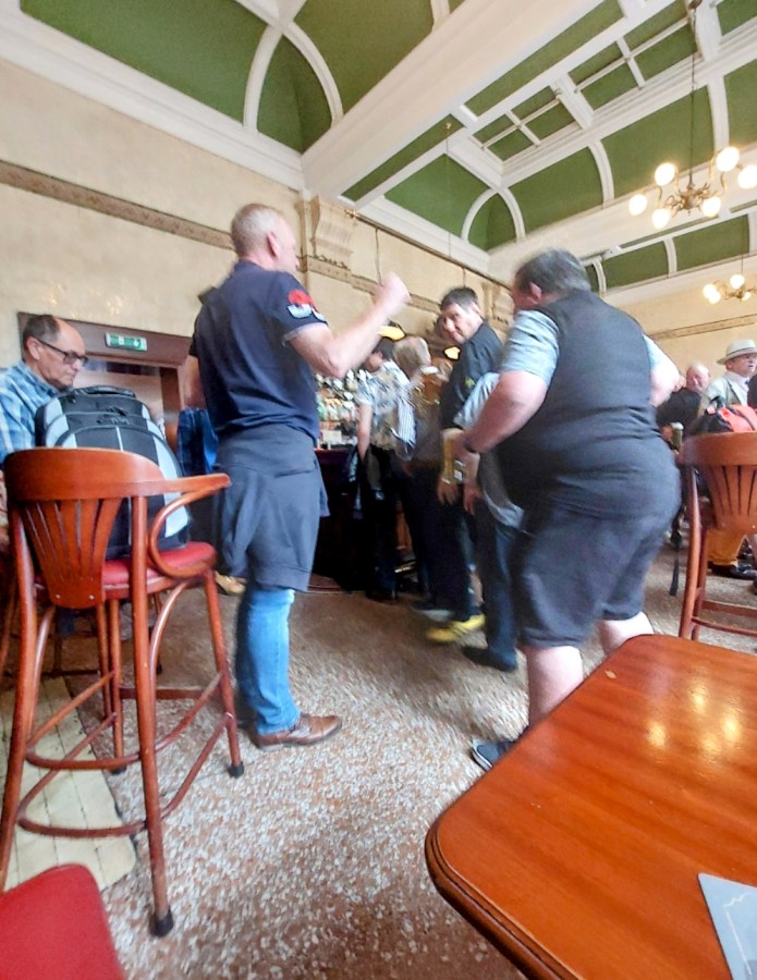 MRS RM NABS THE BEST SEAT IN THE&nbsp;TAP