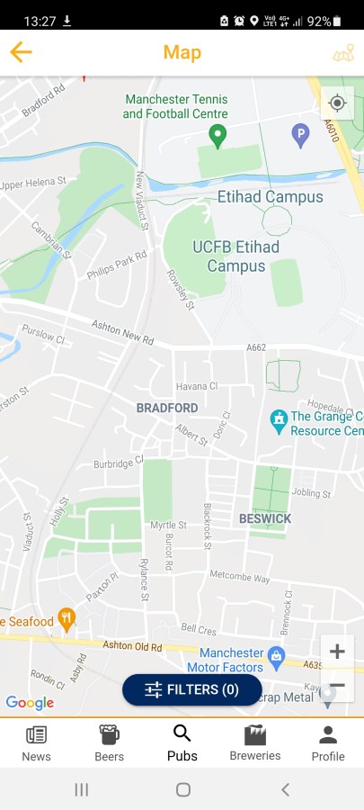 TRYING TO GET A PINT AFTER THE&nbsp;MATCH