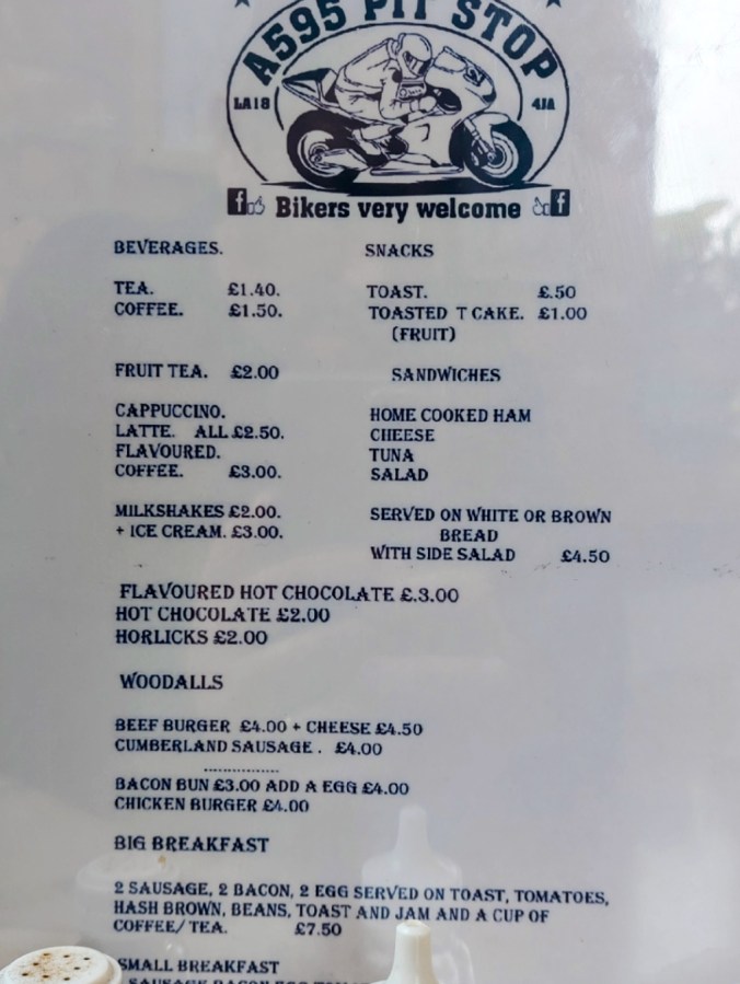 AN A595 STOP IN&nbsp;MILLOM