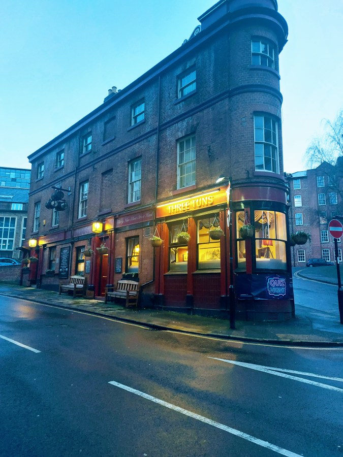 FINALLY, THE THREE&nbsp;TUNS