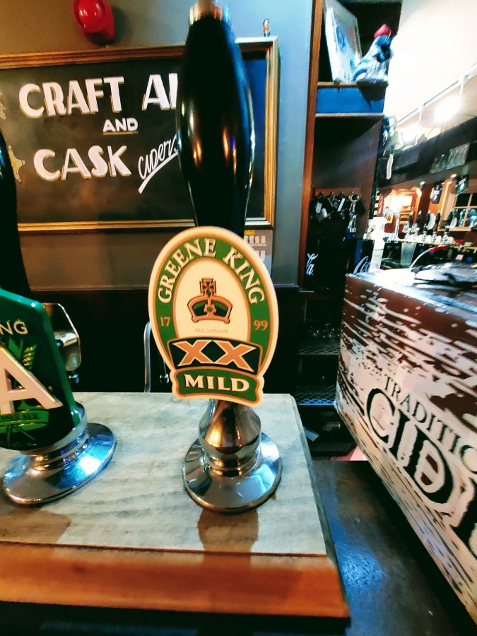 IN SEARCH OF STEVENAGE’S “PROPER PUB”. AND GREENE KING&nbsp;MILD.