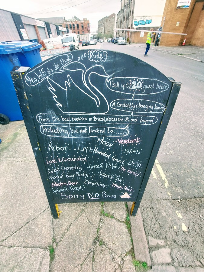 “Sorry no Bass” says the Swan With Two&nbsp;Necks