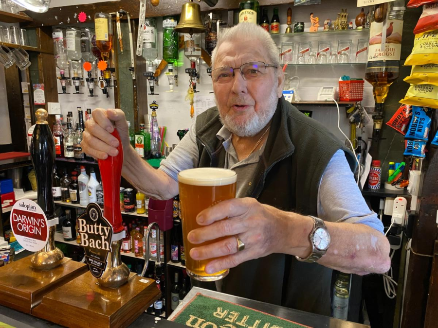 Cheers, Taff. The end of a legend at the Railway in&nbsp;Newtown
