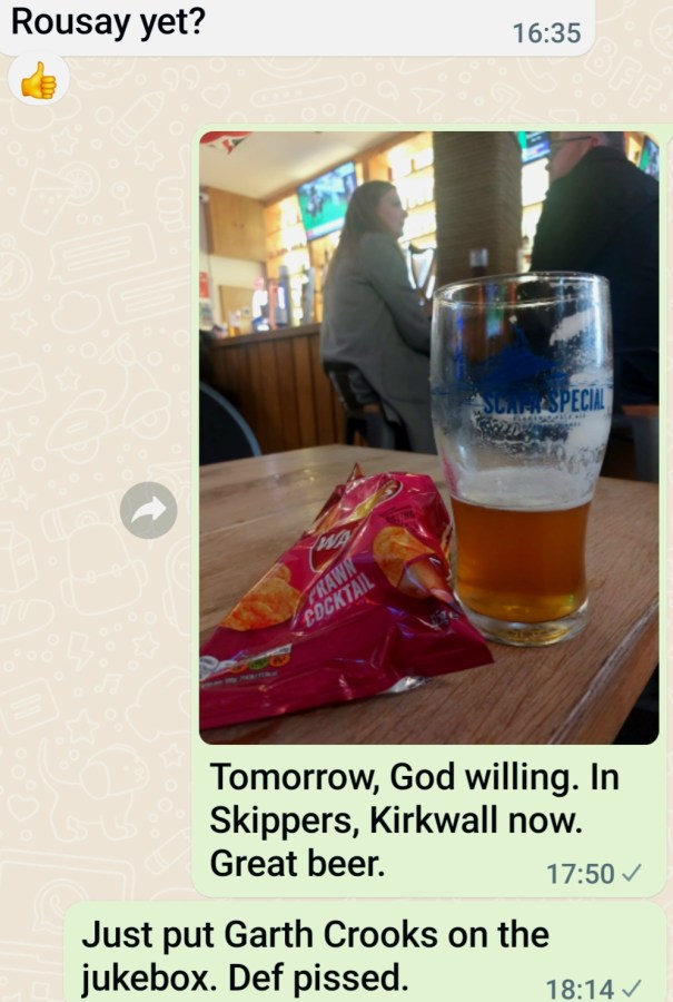 Despite Garth Brooks, the St. Ola in Kirkwall was a&nbsp;classic