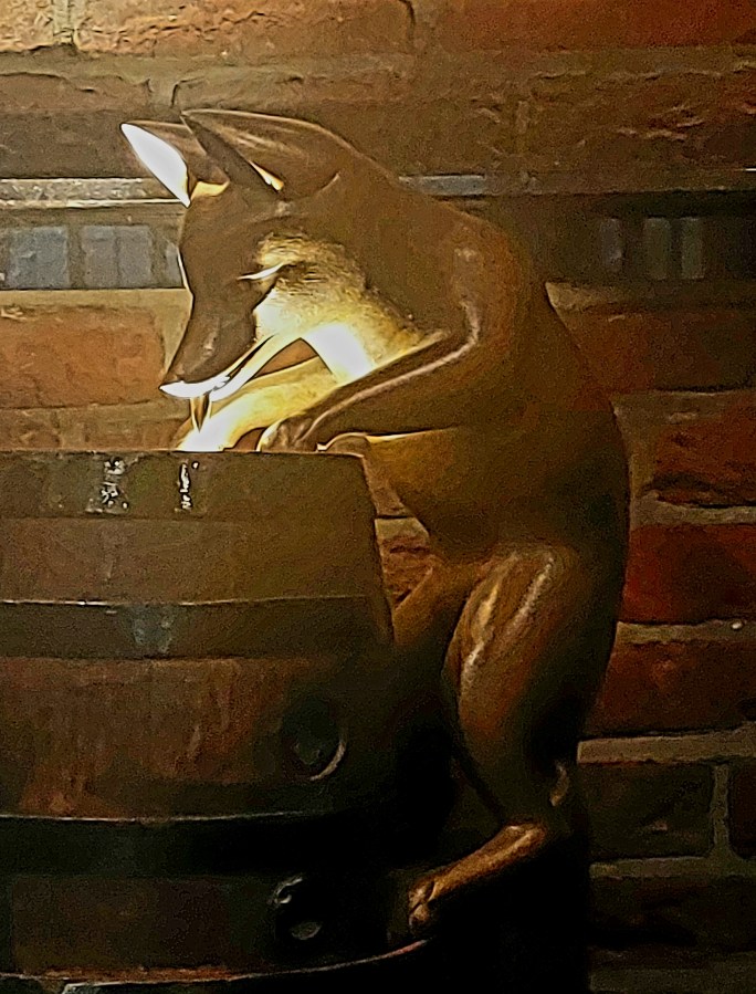 Fuchschen. RM finds his&nbsp;fox.