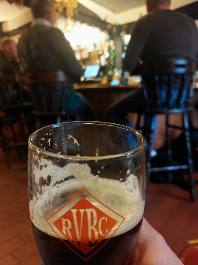 A SCUMMY HEAD ON THE BEER NEAR BODIAM&nbsp;CASTLE