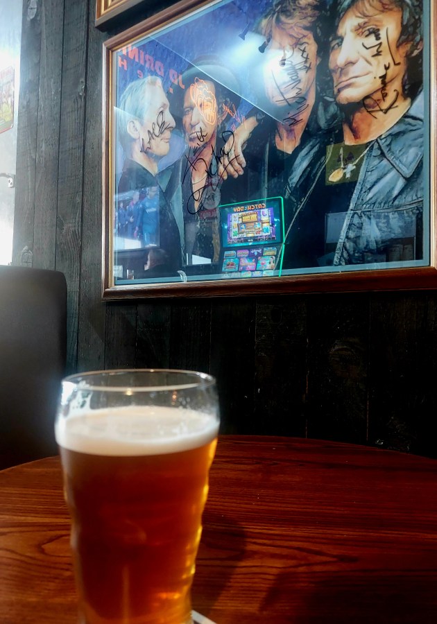 THE ONLY PERSON GETTING OFF AT SQUIRES&nbsp;GATE