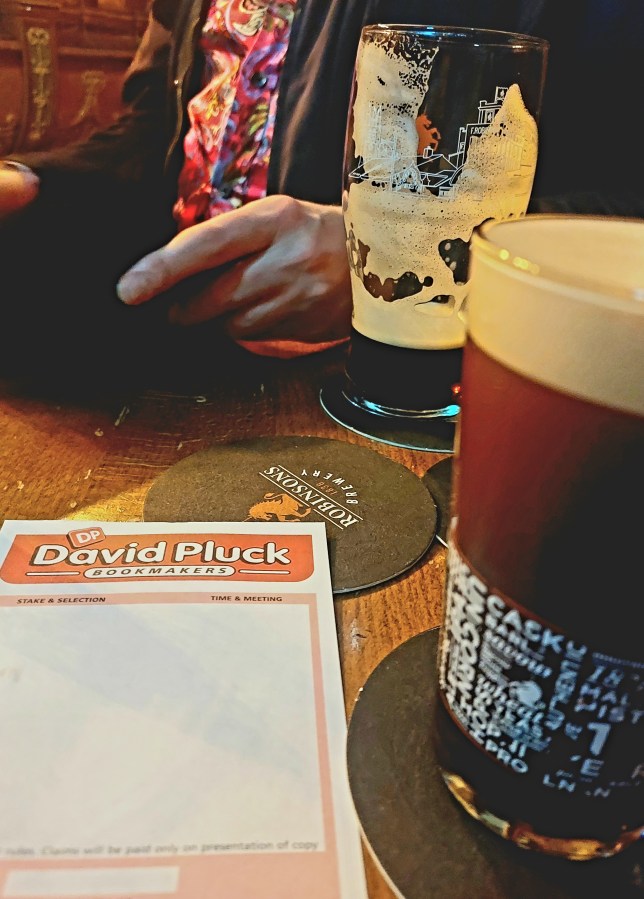 DOES ANYTHING BEAT A PLUM PORTER AND THE BUGGLES IN THE BLACK HORSE&nbsp;?