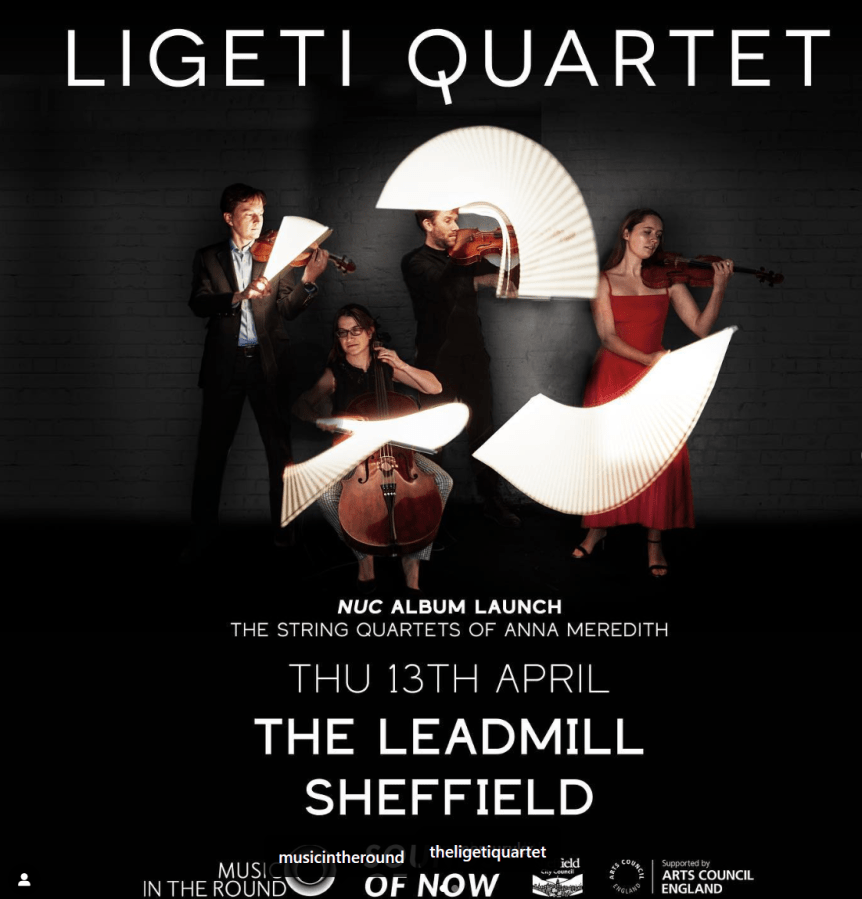 LEADMILL, LOW-ALCOHOL BEER, LIGETI&nbsp;QUARTET