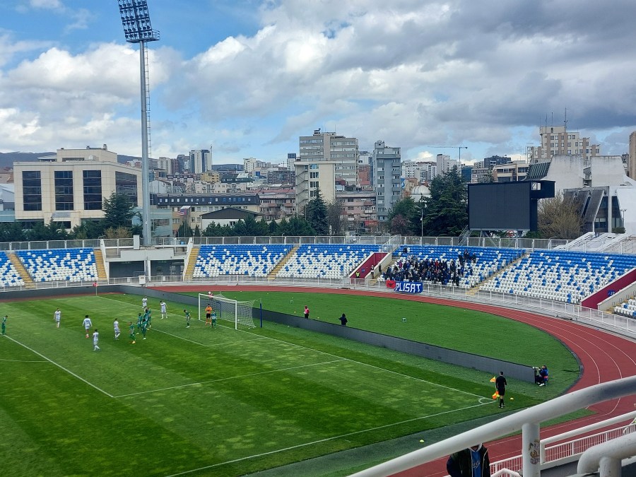 At Kosovo’s national stadium, we’re outed as “Not&nbsp;Ultras”