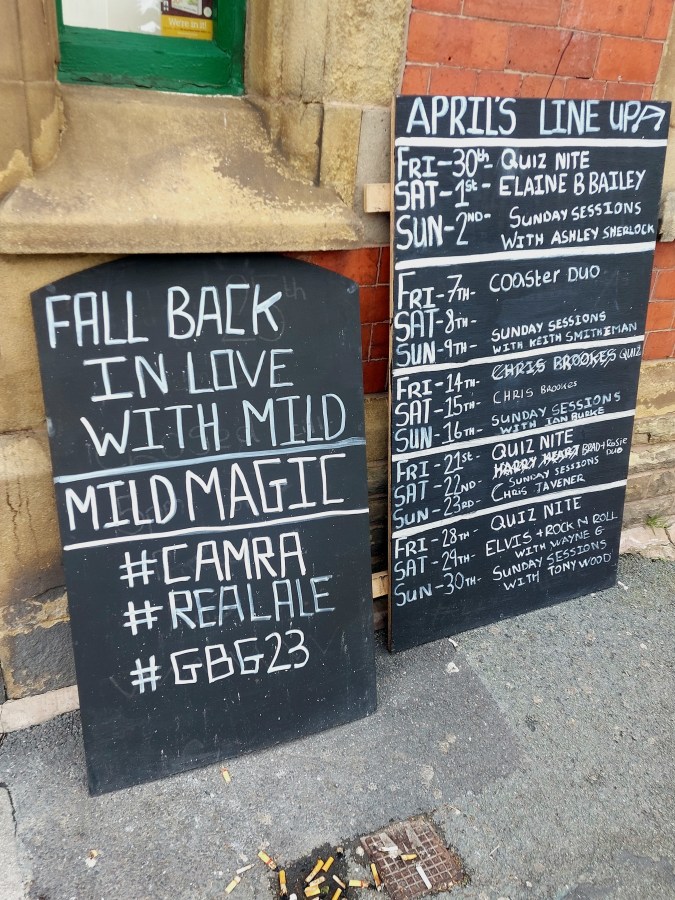 FALLING BACK IN LOVE WITH MILD, AND ASHTON-UNDER-LYNE