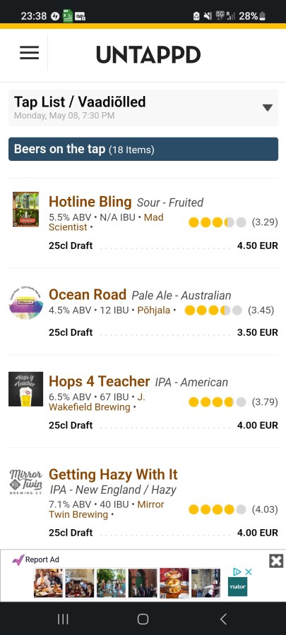 TAKING UMBRAGE OVER UNTAPPED IN&nbsp;TALLINN