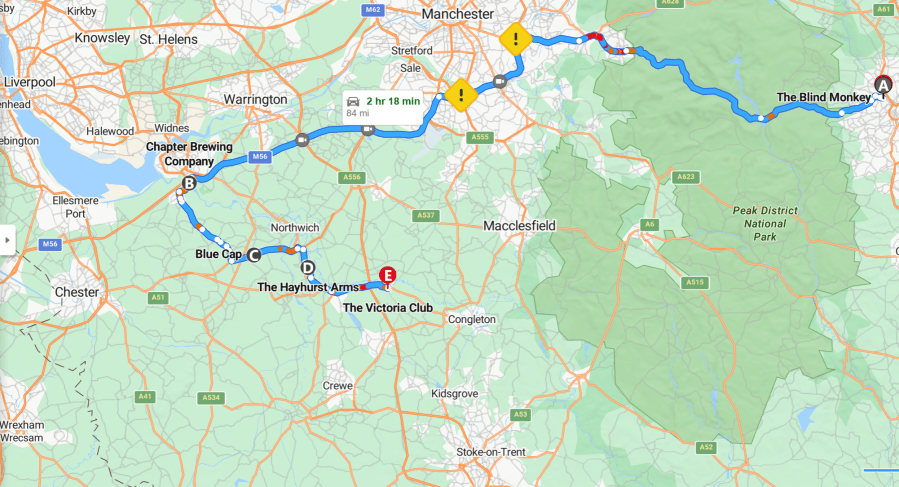 A CHESHIRE CHAPTER&nbsp;STARTS