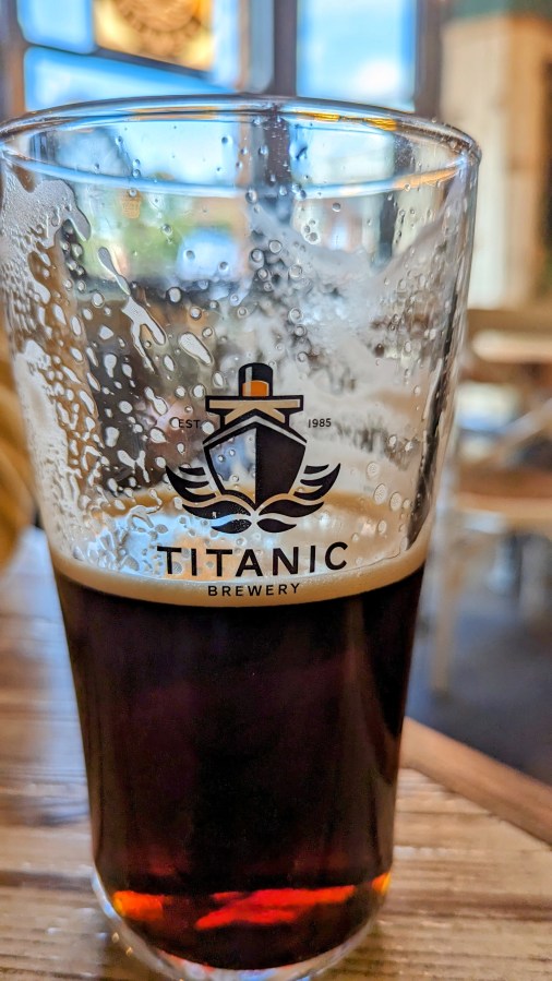 THE MYSTERIES OF THE PLUM PORTER GLASS ARE REVEALED TO MRS RM IN&nbsp;ALSAGER