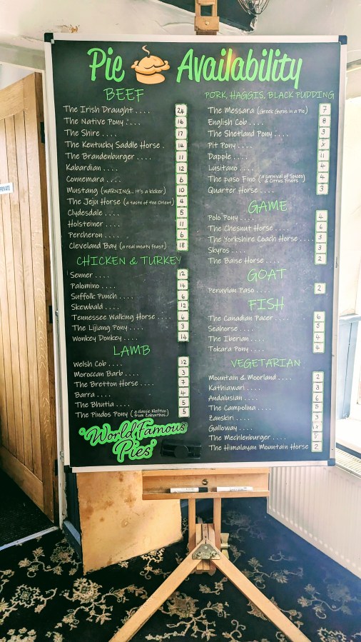 RESISTING THE FAMOUS PIE IN&nbsp;HUNMANBY