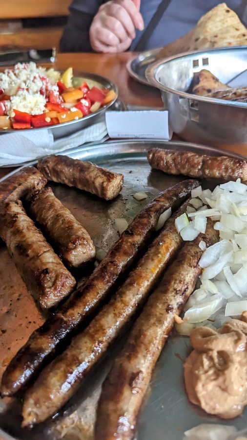 SAUSAGES IN SARAJEVO
