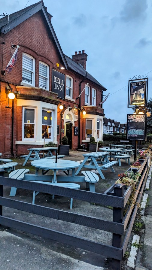 What’s that on the bench outside Sawley’s Bell&nbsp;?