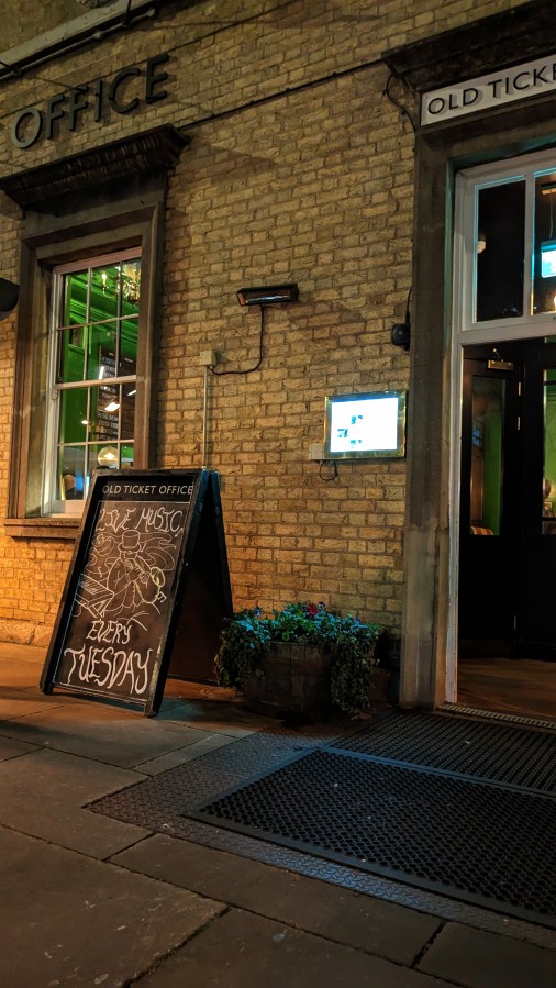 THE OLD TICKET&nbsp;OFFICE