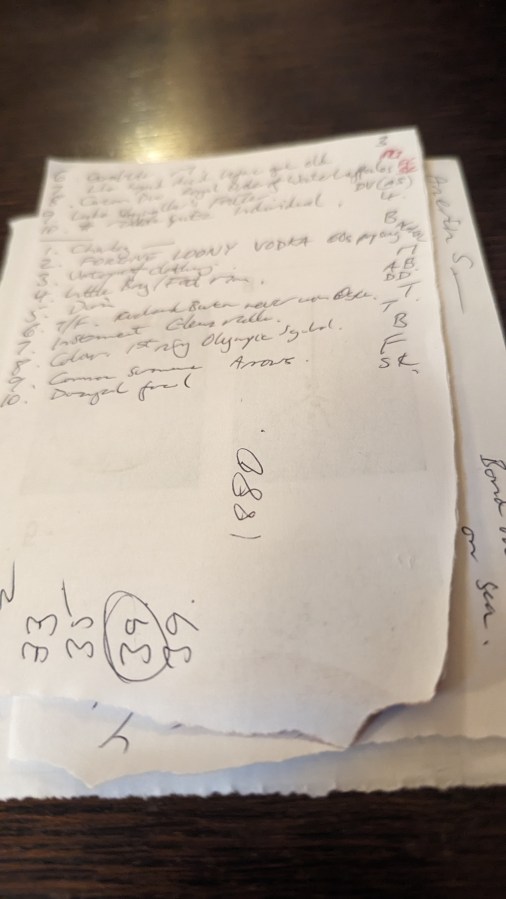 QUIZ NIGHT IN THE SUN – THE MYSTERY OF “BAGELSTEVE”