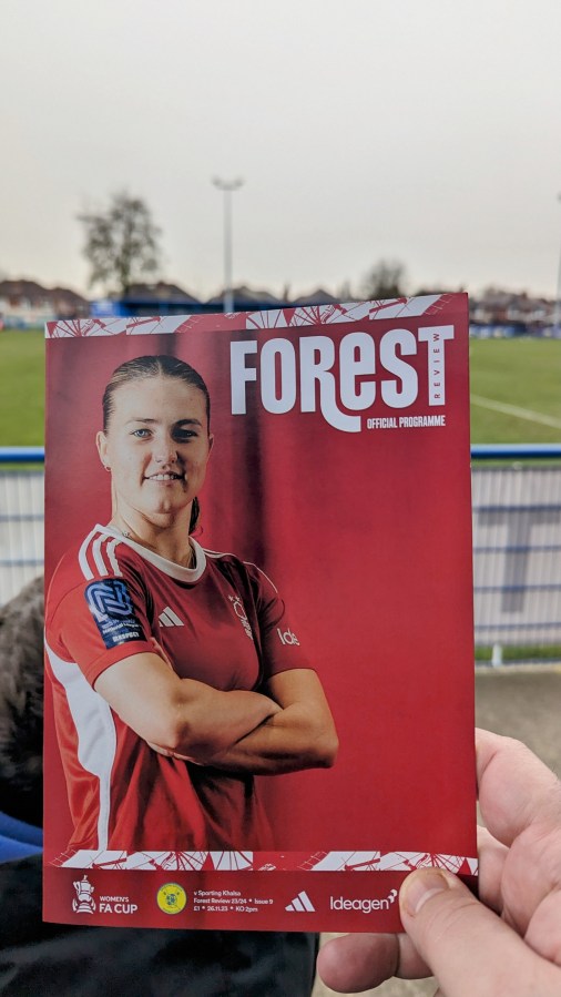 SCORING THE BURGERS AT NOTTINGHAM FOREST WOMEN v SPORTING&nbsp;KHALSA