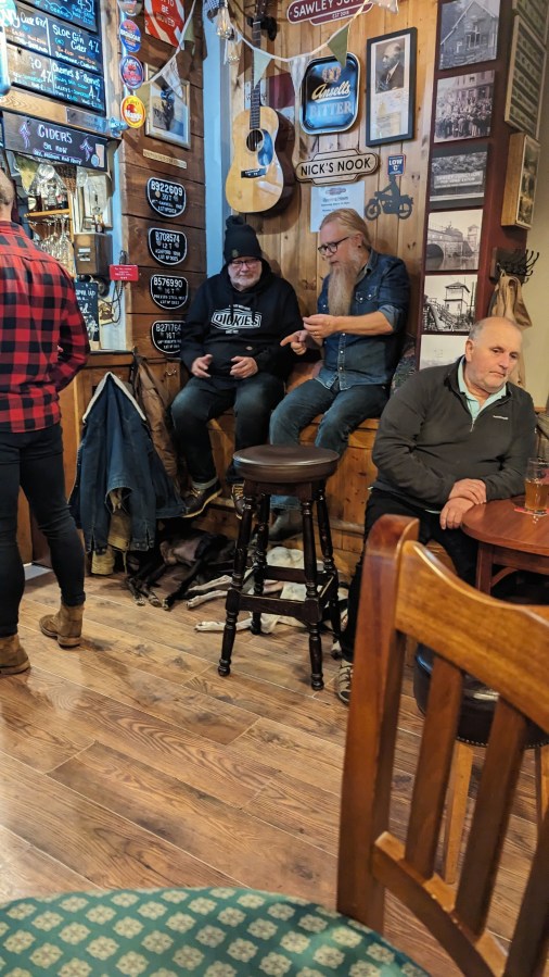 UP THE (SAWLEY)&nbsp;JUNCTION