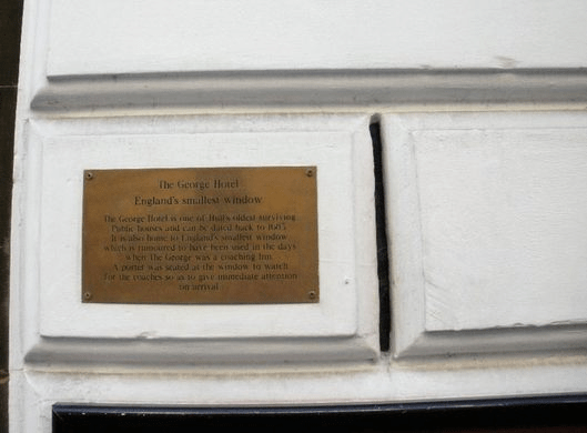 LOOK THROUGH ANY WINDOW. THE GEORGE HOTEL,&nbsp;HULL.
