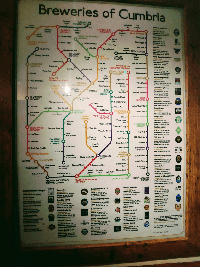 HALF A DOZEN PUBS IN EVERY COUNTY.  No. 7 –&nbsp;CUMBRIA.