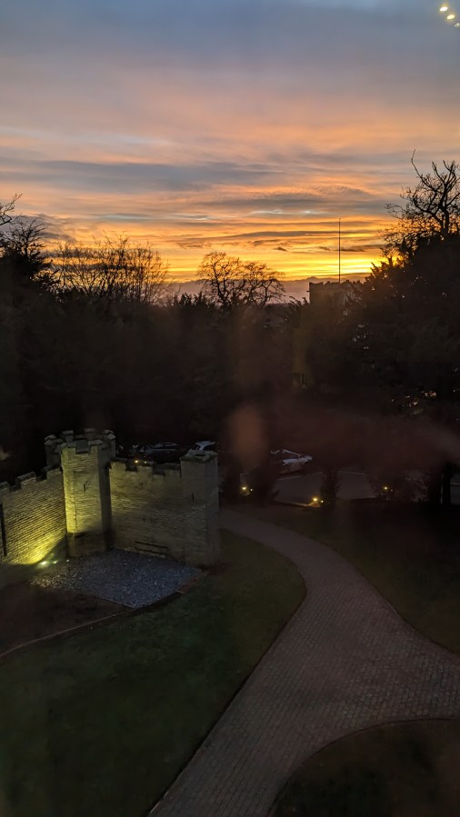 A BIRTHDAY IN A CASTLE. IN A&nbsp;CAVE.