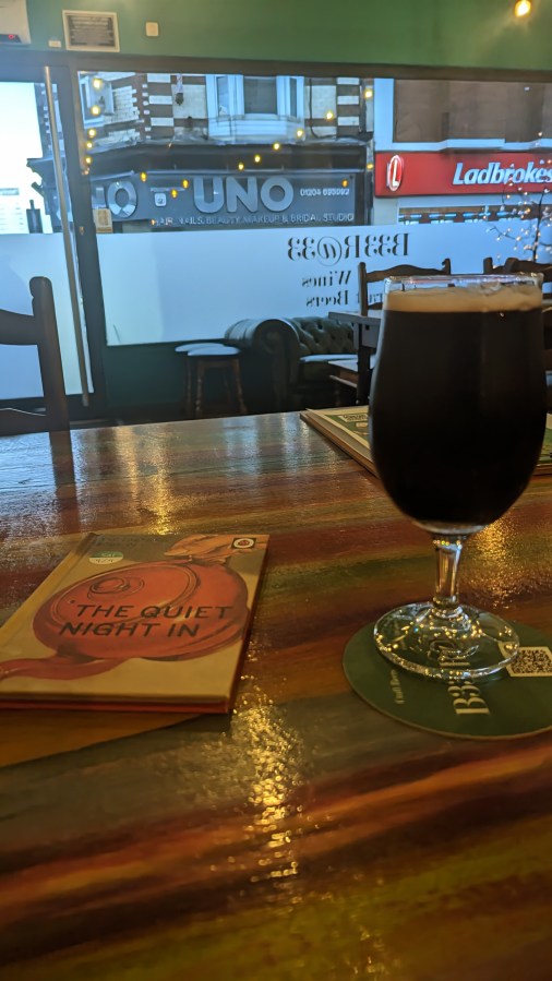 THE QUIET NIGHT IN AT&nbsp;B33R@33