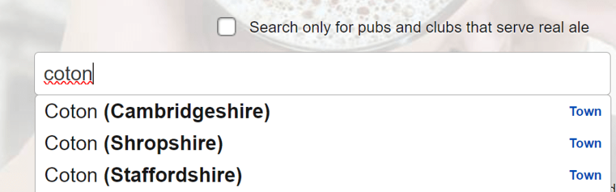 IT’S TAMWORTH, NOT COTON. GET OVER&nbsp;IT.