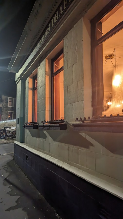 THE LAST SEAT IN THE PUB IN&nbsp;BARROWFORD