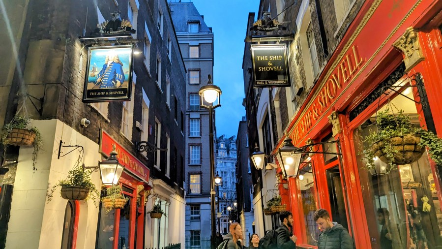 GREAT PUBS REVISITED No. 7 – THE SHIP AND SHOVELL, CHARING&nbsp;CROSS